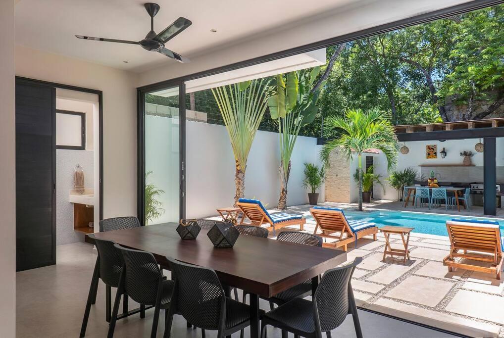 Wonderful Tropical Home 3Br, Garden, Private Pool. Tulum Exterior foto